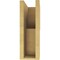 Ekena Millwork 5"W x 10"D x 15"H Classic Chapel Hill Rough Cedar Woodgrain TimberThane Corbel, Primed Tan CORUR05X10X15CHPRCPR - alternate 2